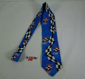 CART Collector Silk Tie USA Championship Auto Racing Teams IndyCar Need Cleaned - Picture 1 of 8