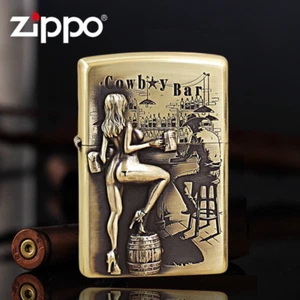 American Cowboy Bar 3D Zippo Lighter US - Picture 1 of 2