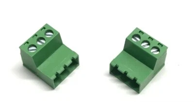 CNNT 5.08mm 3 Positions PHOENIX CONNECTOR MALE Plug Set of 2
