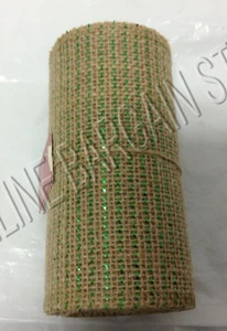 Home Decorating Jute Burlap Ribbon Green Crafts Christmas Country Wedding 10' - Picture 1 of 7