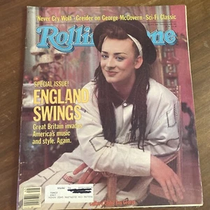 Rolling Stone Magazine November 10, 1983 #408 Culture Club's Boy George - Picture 1 of 7