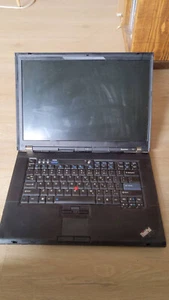 Lenovo ThinkPad T61 15.4" - Intel Dual Core, 2GB, 80GB, Windows XP SP3, WiFi - Picture 1 of 3