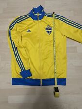 sweden soccer jersey jacket men large