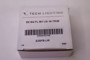 Tech Lighting Flanged Beveled LED Trim Square 2" E2SFB-LW - Picture 1 of 2