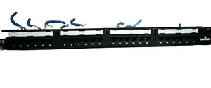 LEVITON CAT 6 EXTREME 6+ QuickPort Patch Panel - Afbeelding 1 van 4