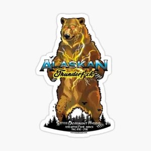 alaskan thunder f Laptop sticker weed skateboard mylar car truck 420 - Picture 1 of 1