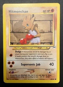 Hitmonchan Neo Destiny 69/105 Regular Unlimited Common Pokémon - Picture 1 of 2
