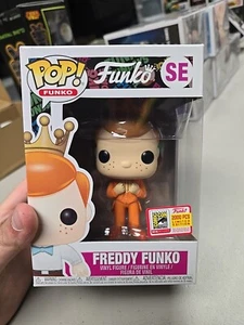 Funko Pop! Freddy Funko Dumb & Dumber Orange Suit 2018 SDCC LE 2000 PCS #SE, NEW - Picture 1 of 6