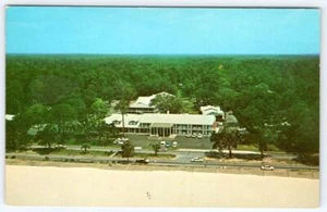 LONG BEACH MISSISSIPPI RAMADA INN HOTEL VISTA AÉREA GOLFO DE MÉXICO POSTAL - Imagen 1 de 2