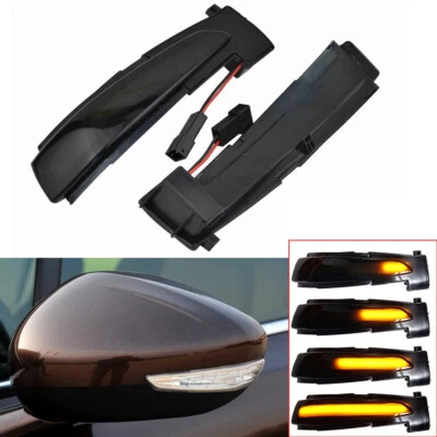Dynamic LED Turn Signal Light For Citroen DS5 C4 Picasso 2013 14 2015 2016 2017 - Image 1 of 4