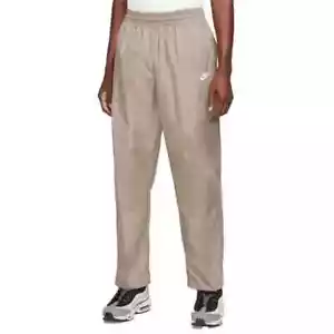 Nike Mens Sportswear Cargo Pants Woven Unlined Utility Size XL Tan Pockets - Picture 1 of 8
