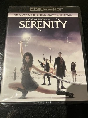 SERENITY****4K ULTRA HD BLU-RAY****REGION FREE****NEW & SEALED - Image 1 of 2