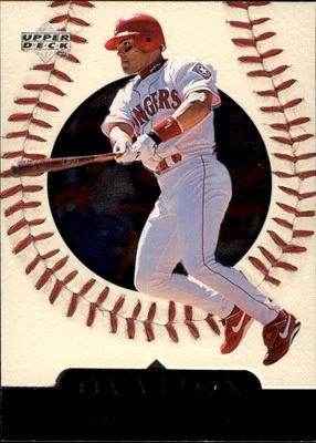 1999 Upper Deck Ovation #58 Ivan Rodriguez Texas Rangers - Image 1 of 2