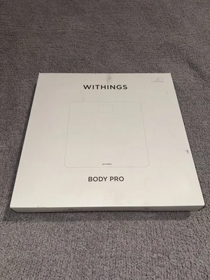 Withings Body Pro Smart Wi-Fi Scale, White - Image 1 of 3