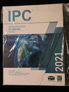 2021 IPC International Plumbing Code Book New Sealed - Picture 1 of 2