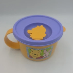 Tupperware Disney Winnie the Pooh Microwave Soup Bowl Vented Lid - Picture 1 of 9