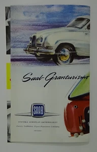 Vintage Saab-Granturismo 750 Fold-Out Brochure #737-6 - Picture 1 of 5