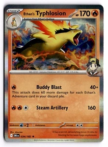 Ethan's Typhlosion - RARO SV10: Destined Rivals 034/182 - Imagen 1 de 2