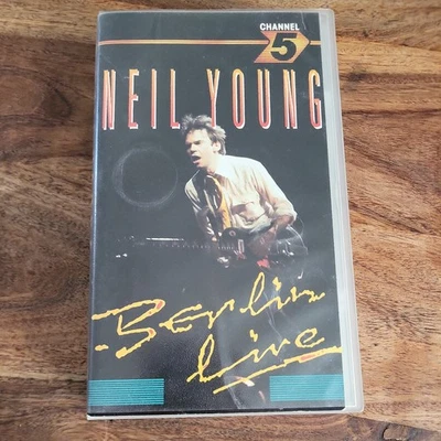 Neil Young Berlin Live Video VHS - Image 1 of 3