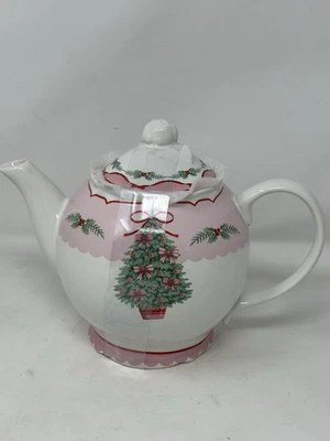 222 5th teapot Christmas “pinkmas” 2025 NEW release Holiday decor VHTF pink Xmas - Image 1 of 4