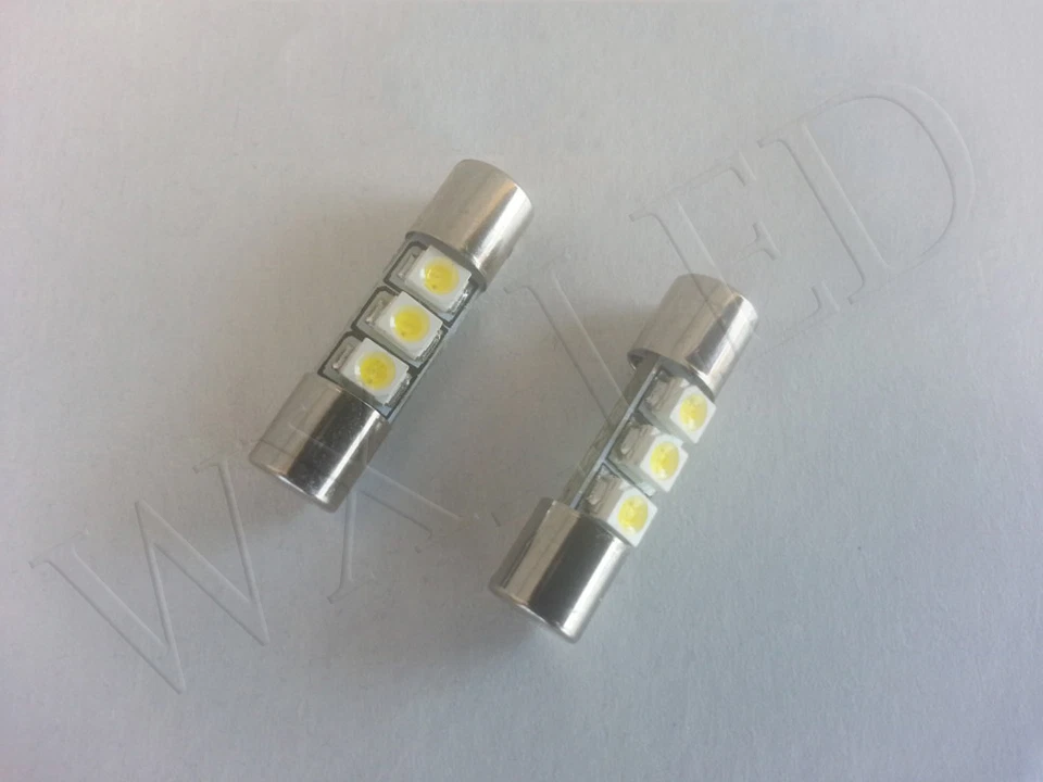 2 x Espejos retrovisores tocador festón 23 mm para Nissan Titan parasol led HID xenón blanco* Foto 1 de 1