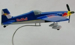 Zivko Edge 540 Redbull Airplane Wood Model Replica Small Free Shipping - Picture 1 of 1