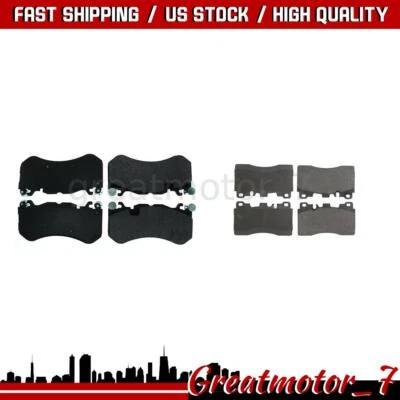 Тихая передняя задняя тормозная колодка Posi для 2012 2013 2014 Mercedes-Benz CLS63 AMG 2x - Изображение 1 из 4