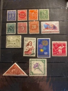 14 mint stamps mixed, good value, $1.25 only, discount shipping! - Picture 1 of 1