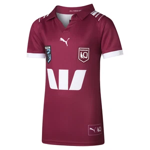 2025 QLD Maroons Jersey - Queensland - Maroon - Youth - Kids - Picture 1 of 3