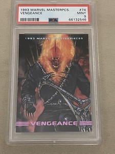 1993 Marvel Masterpieces - VENGEANCE - PSA 9 MINT