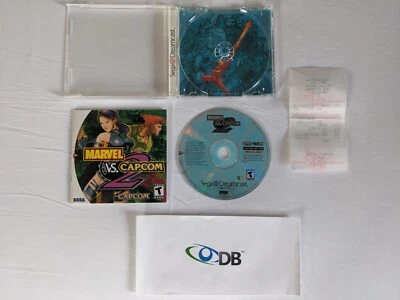 Sega Dreamcast - Marvel Vs. Capcom 2 - Truly 100% Complete & Orig. Sale Receipt - Image 1 of 4