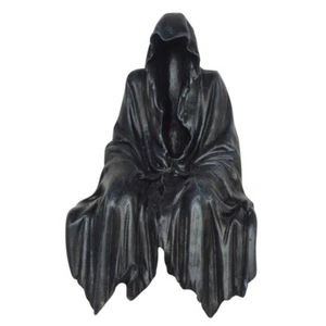 Kantenhocker Sensenmann Grim Reaper ohne Gesicht schwarz - Bild 1 von 1