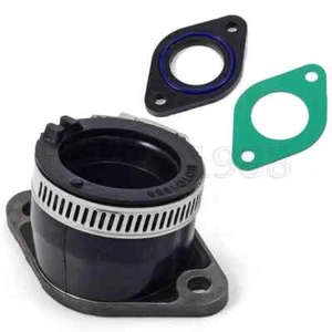 BOTA COLECTOR DE ADMISIÓN DE CARBOHIDRATOS para Suzuki Ozark 250 LTF250 2x4 2002-2014 ENTRADA DE TUBO - Imagen 1 de 12