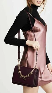 Michael Kors 30F7GOXL3L Mott Groß Charm Swag Schultertasche Damson - Bild 1 von 9