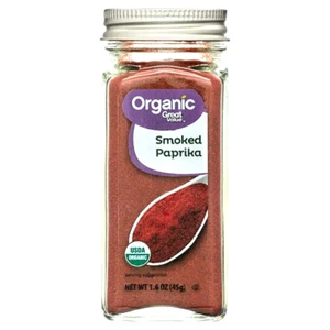 Great Value Organic Smoked Paprika, 1.6 oz - Picture 1 of 5