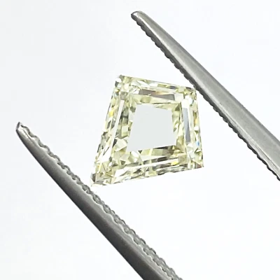 GIA Certified Loose Natural Kite Step Cut Diamond 1.20 Ct N VS2 For Jewelry Ring - Image 1 of 4