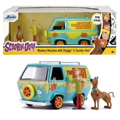 Máquina misteriosa 1:24 con coche de juguete fundido a presión para niños peludo y Scooby-Doo Foto 1 de 4