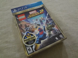 LEGO Marvel Super Heroes 2 Edizione DELUXE PlayStation 4 PS4 Nuovo Sigillato - Foto 1 di 5