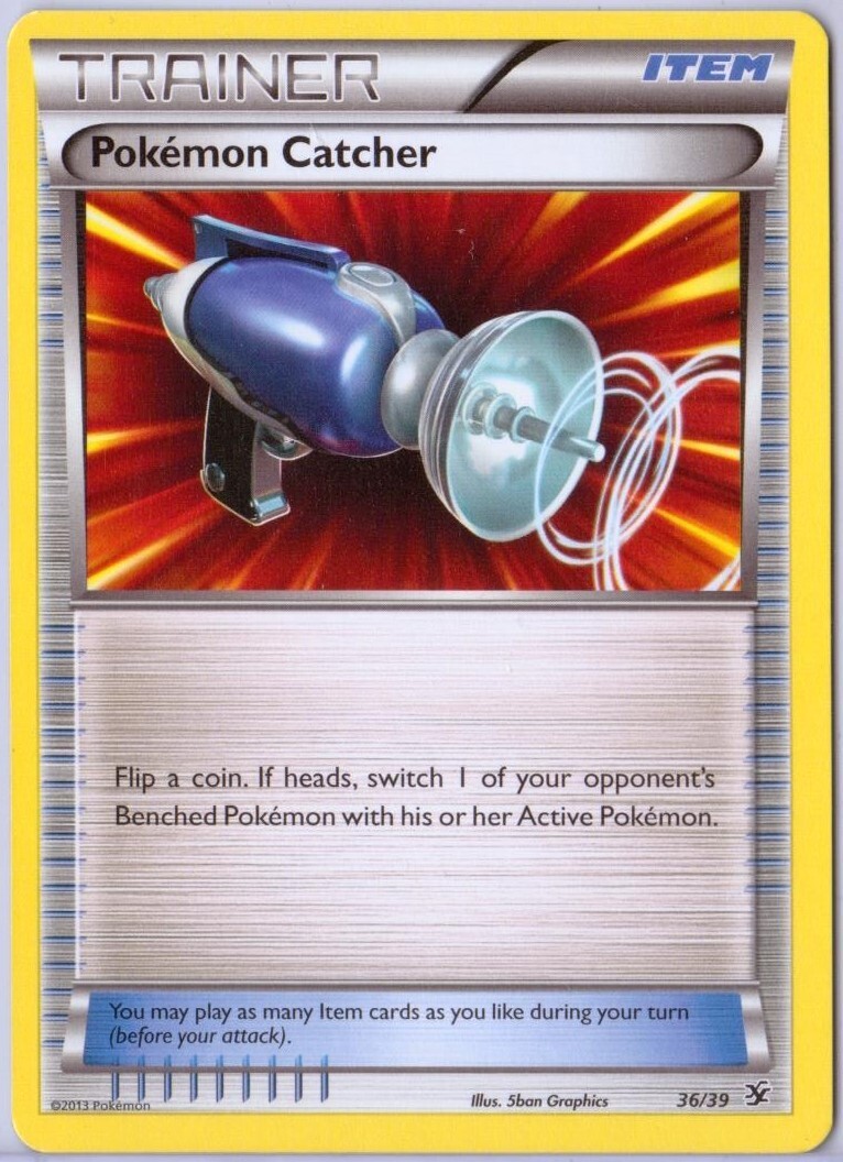 Pokemon Catcher - 36/39 - XY Kalos Starter Sets - Pokémon - LP