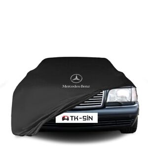 MERCEDES BENZ S W140 INDOOR CAR COVER WİTH LOGO AND COLOR OPTIONS FABRİC