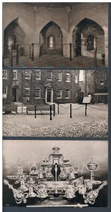 JUEGO COMPLETO DE 12 TARJETAS PICTÓRICAS GALE & POLDEN VISTAS DE LA TORRE DE LONDRES C1920 - Imagen 1 de 6