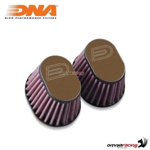 DNA 2 air filter kit air box leather dark brown for BMW with 66mm throttle body - Picture 1 of 6