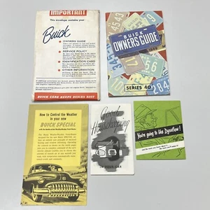 1949 Buick Series 40 Special Owners Manual Guide Complete Original Dynaflow GM - Bild 1 von 16