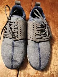 Adidas ADICROSS BOUNCE Men's Blue Grey Golf SHOES BB7813 Size 9.5 - Picture 1 of 8