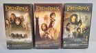 The Lord of the Rings Trilogy VHS VIDEO TAPES (PAL) Tolkien EPIC FANTASY Gollum