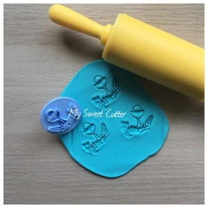 Timbro Biscotti Prima Comunione Cresima Embossing Impronta Cookie Cutter - Afbeelding 1 van 1