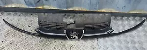 2003-2008 PEUGEOT 206 FRONT BUMPER GRILL EXL OBSIDIAN BLACK 96495663XT - Picture 1 of 11