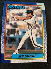 1990 Topps Baseball Card #531 Ken Caminiti Houston Astro’s NmMt Free Shipping!