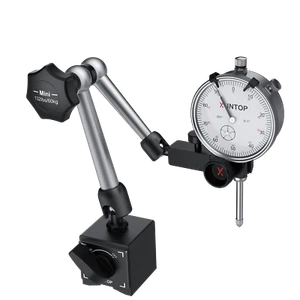 Precision 0-1" Dial Indicator Gauge with Adjustable Magnetic Base 132lbs/60kg - Picture 1 of 15