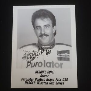 Derrike Cope #68 PUROLATOR PONTIAC NASCAR AUTOGRAPH AUTOGRAPHED SIGNED 8X10 